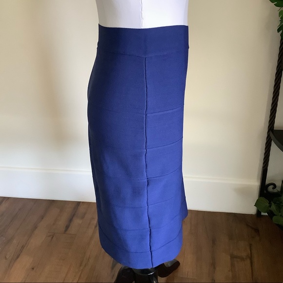 Royal Blue Bandage Skirt - Picture 6 of 10